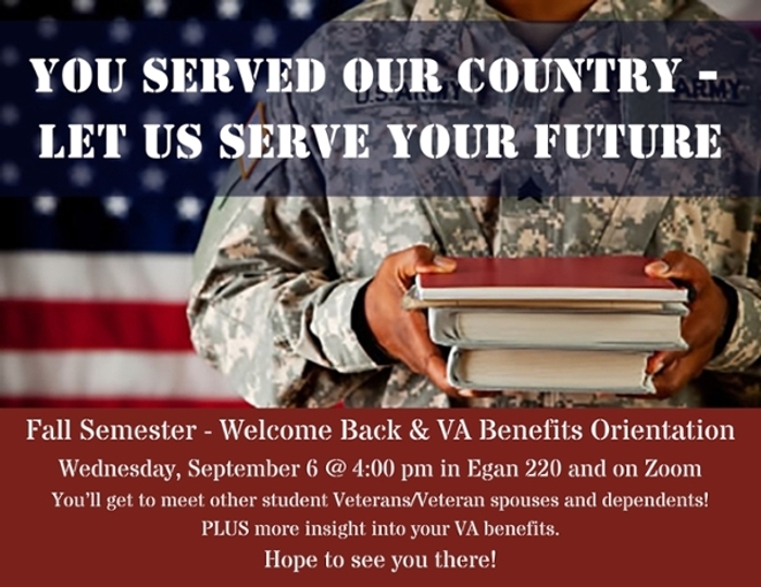 invitation to veterans welcome back and orientation